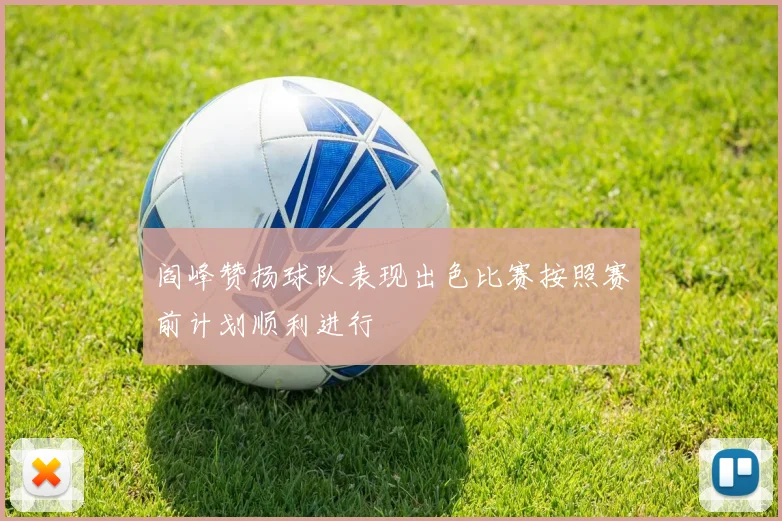 阎峰赞扬球队表现出色比赛按照赛前计划顺利进行